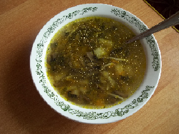 Рецепт грибного супа с шампиньонами